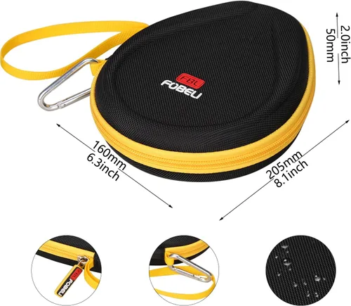 Miniatura 4 de FBLFOBELI Funda rígida compatible con auriculares Bluetooth inalámbricos DEWALT con banda para el cuello, auriculares Bluetooth 2 en 1 con altavoces