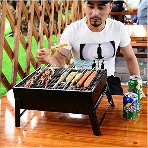 Fogatas para fogatas al aire libre, hoguera de leña para patio, parrilla de carbón para parrilla exterior, parrilla sin humo de carbón con pantalla