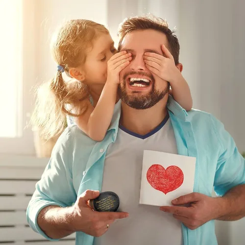 Miniatura 7 de Regalos Únicos para el Día del Padre para Hombres - Piedras Decorativas Gravadas de Regalo para el Día del Padre para Papá de Hijo - Conmovedor Eres