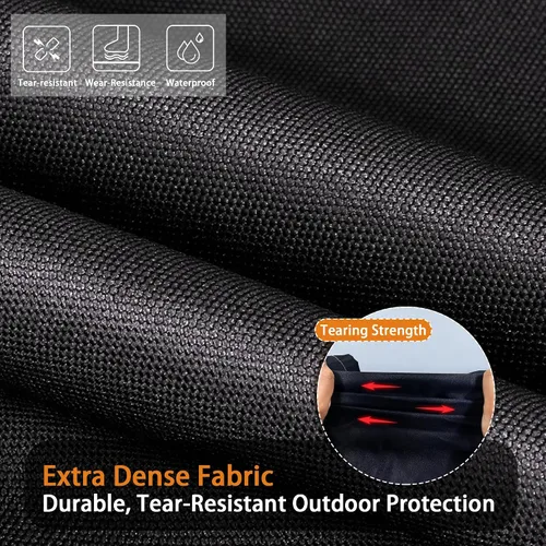 Miniatura 5 de Funda universal para parrilla de 48 pulgadas para parrilla al aire libre, impermeable, resistente a la intemperie, resistente a la decoloración