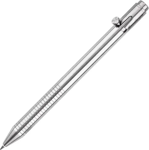 Miniatura 10 de SMOOTHERPRO - Bolígrafo de acción de perno, bolígrafo esferográfico de acero inoxidable compatible con recarga de Pilot G2, bolígrafo EDC