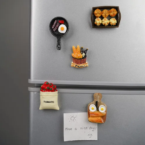 Miniatura 2 de Imanes de refrigerador para imanes de refrigerador, bonitos imanes para decoración de cocina, perfectos para refrigeradores, pizarras blancas, mapas