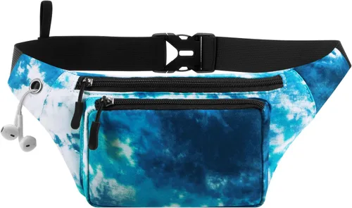 Miniatura 18 de HUA ANGEL Riñonera cruzada para mujeres y hombres, riñoneras de moda, bolsas cruzadas, cinturón, bolsa de teléfono para viajes deportivos