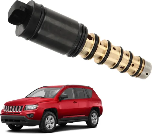 Miniatura 4 de Pyhodi Válvula solenoide de control del compresor de CA, válvula de control electrónico del compresor de CA, Válvula de control del calentador