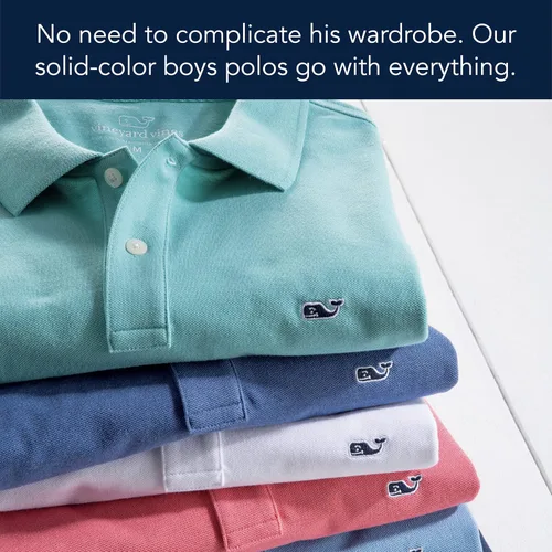 Miniatura 6 de vineyard vines Kids Classic Pique Polo Shirt
