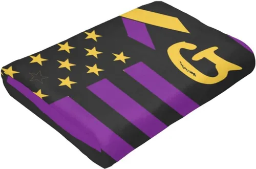 Miniatura 6 de Manta de franela cálida y ultrasuave para todas las estaciones, para decoración del hogar, para sofá, cama, sala de estar, 40 x 30 pulgadas