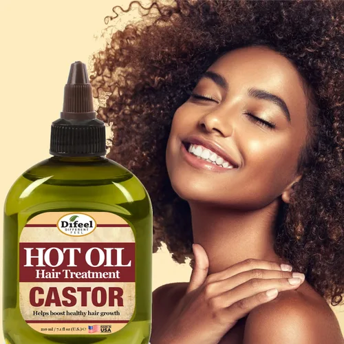 Miniatura 5 de Difeel Tratamiento de aceite caliente de ricino 7.1 oz.