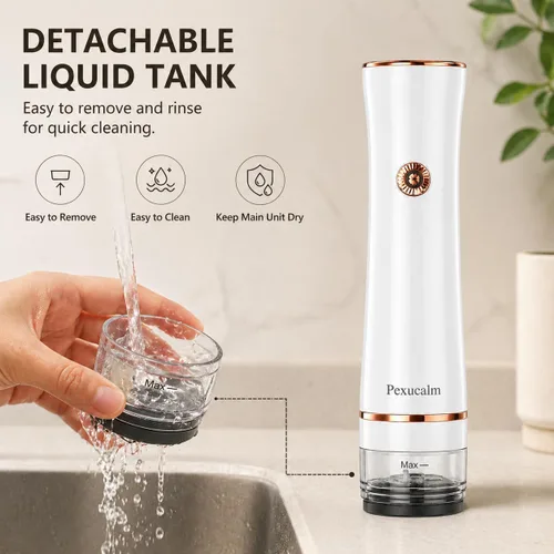 Miniatura 6 de Sellador al vacío portátil para alimentos con captura de líquido visible, incluye 30 bolsas (tamaño L mejorado), batería de 2000 mAh para más de 60