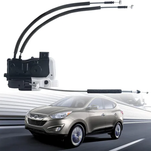 Miniatura 16 de Actuador de pestillo de bloqueo de puerta compatible con Hyundai Tucson 2010-2015, Fuel Cell 2016 2017