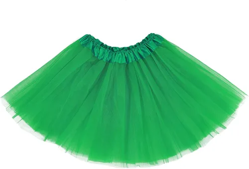 Miniatura 70 de Century Star Tutú de 4 capas para niñas pequeñas, faldas de ballet de tul para baile de princesa, esponjoso, para fiestas de cumpleaños de 2 a 8 años