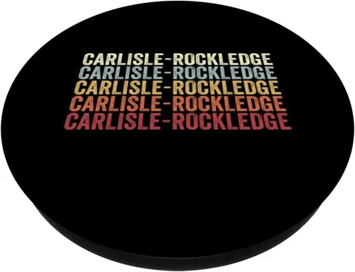 Miniatura 2 de Carlisle-Rockledge Alabama Carlisle-Rockledge AL Retro PopSockets Swappable PopGrip