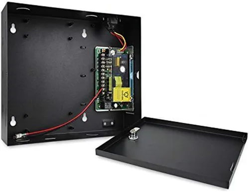 Miniatura 2 de Cerradura de huelga eléctrica completa TCP/IP red de control de acceso de una sola puerta Kits de sistema con fuente de alimentación de metal de 110