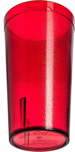 Miniatura 3 de Vasos de plástico Carlisle, apilables, resistentes a la rotura, sin BPA, 16 onza, Rubí