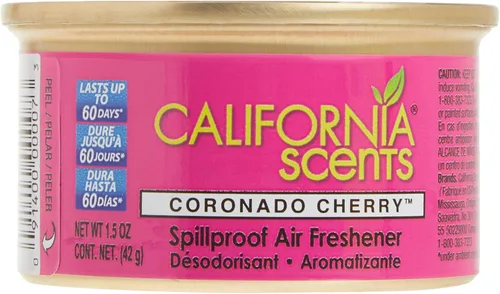 Miniatura 3 de Ambientador y neutralizador de olores en lata de California Scents, juego de 12 latas a prueba de derrames para el hogar y el automóvil, aroma a