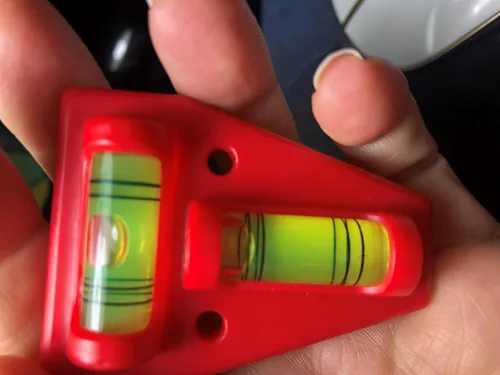Miniatura 2 de Swanson Tool Company CCL001 Nivel de Verificación Cruzada se monta con Tornillos o Adhesivo (No Incluidos), y Muestra Nivelación de Adelante hacia