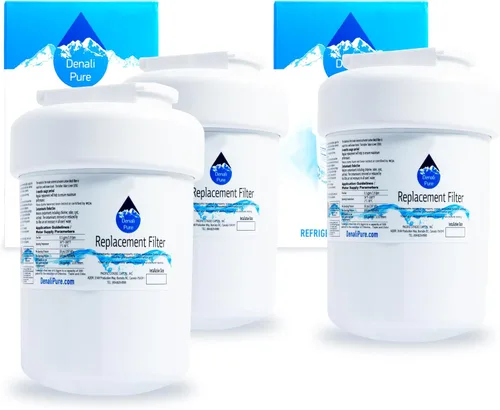 Paquete de 3 filtros de agua de repuesto para refrigerador General Electric GSH25JSXNSS - Compatible con cartucho de filtro de agua de refrigerador