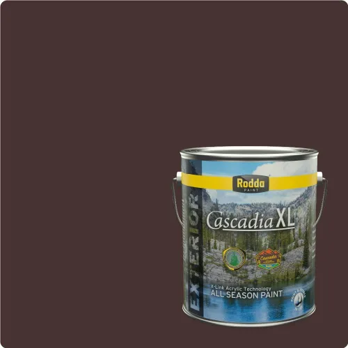 Miniatura 81 de Rodda Paint CASCADIA XL Pintura e imprimación satinada exterior en uno, cuarto de galón, pimienta de Jamaica