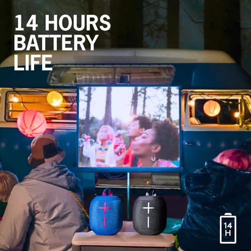 Miniatura 4 de ULTIMATE EARS WONDERBOOM 3, pequeño altavoz Bluetooth inalámbrico portátil, sonido de graves grandes de 360 grados para exteriores, impermeable, a