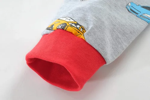 Miniatura 6 de Pijamas para niños pequeños, ropa de dormir de algodón de 2 piezas, conjunto de pijamas para niños de 2 a 7 años