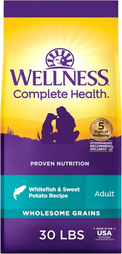 Miniatura 21 de Wellness Complete Health - Alimento seco para perros con granos, ingredientes naturales, fabricado en Estados Unidos con carne real, todas