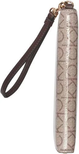Miniatura 3 de Calvin Klein Artículo clave Saffiano Continental Zip Alrededor Cartera con correa de muñeca