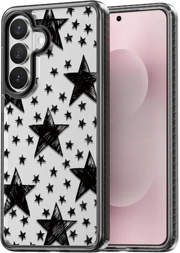 Miniatura 30 de Rosarnnah Funda compatible con Samsung Galaxy S24 Ultra, bonita estética, a la moda, divertida funda con estampado de gatito y gato, duradera a