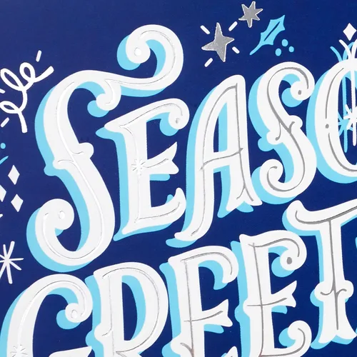 Miniatura 4 de Hallmark - Tarjetas navideñas, “Season's Greetings” (10 tarjetas con sobres)