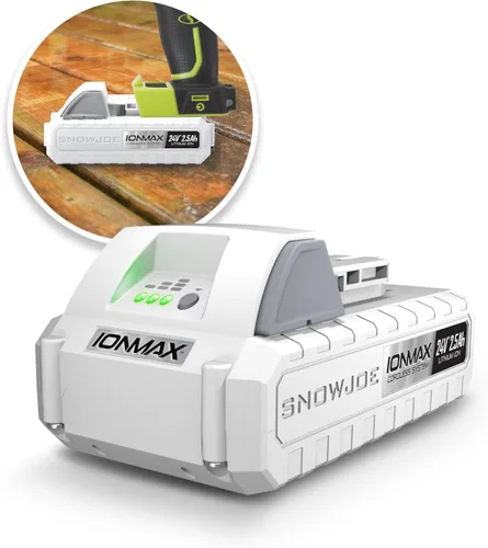 Miniatura 7 de Snow Joe 24VBAT-LTE IONMAX Batería de iones de litio de 24V, Sistema Universal de Gestión de Batería, Original del Fabricante, Compatible