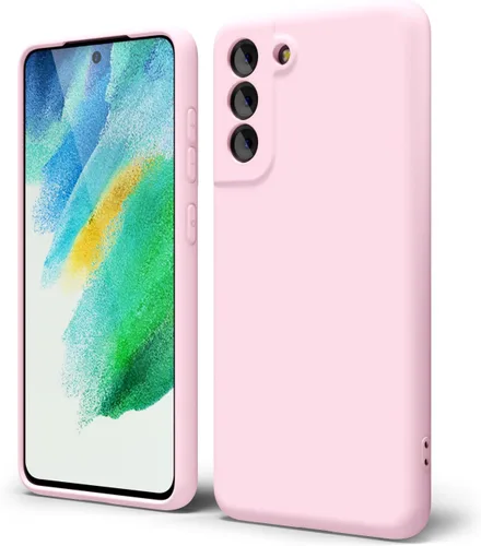 Miniatura 256 de oakxco Funda para teléfono Samsung Galaxy S21 Ultra con agarre de silicona líquida, bonita funda delgada y delgada de goma suave de TPU lisa