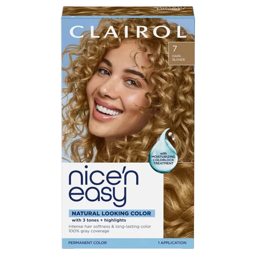 Miniatura 38 de Clairol Nice'n Easy Tinte Permanente para el Cabello, 6 Castaño Claro, Paquete de 3 6 marrón claro