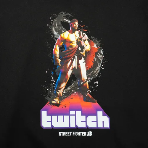 Miniatura 4 de Twitch x Sudadera con capucha Street Fighter 6