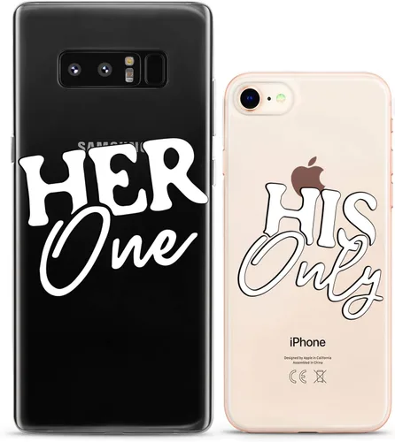 Miniatura 9 de Fundas a juego para parejas compatibles con iPhone 16 15 14 13 12 11 Pro Max Mini Xs X 6s 8 Plus 7+ Xr 10 SE 5 Love Her His Quote Funda de silicona