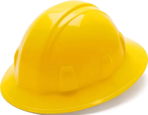 Miniatura 5 de Pyramex Safety SL Series Full Brim Hard Hat 4-Point Ratchet Suspension Blanco