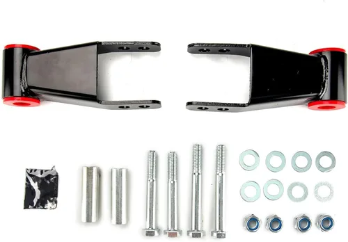 Miniatura 7 de KAX Kit de nivelación trasero de 1-2" Compatible con Jeep Cherokee 1984-2001 2WD/4WD Grilletes de bajada trasera de acero de alta resistencia