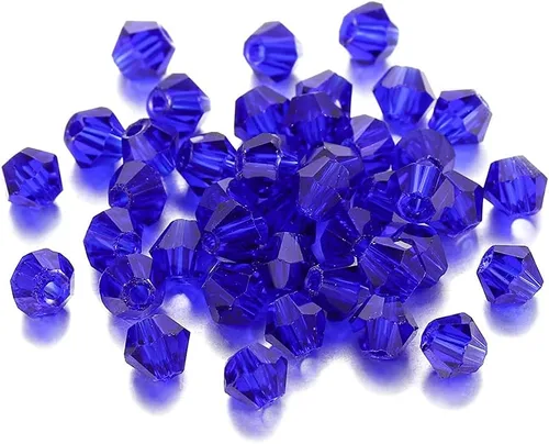 Miniatura 16 de 200 cuentas de cristal de transparencia austriaca, cuentas de vidrio bicona, cuentas espaciadoras sueltas para manualidades, pulseras, aretes