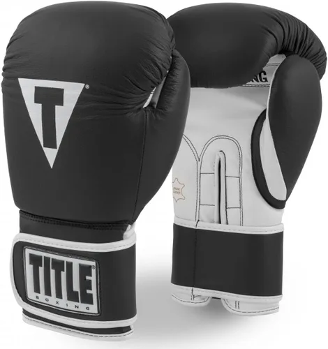 Guantes de entrenamiento de cuero estilo Pro TITLE Boxing 3.0 - Guantes de boxeo, guantes de entrenamiento de boxeo, guantes MMA, guantes de