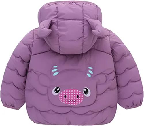 Miniatura 4 de Baby Girl Clothes Winter Warm Sherpa Coats for Toddler Boys Fleece Jacket Casual Fuzzy Kids Pea Coat Trench Outwear
