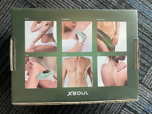 Miniatura 13 de Xsoul Depilación láser IPL, removedor de vello sin dolor para mujeres y hombres, ideal para axilas, piernas, cara y bikini, reducción de vello