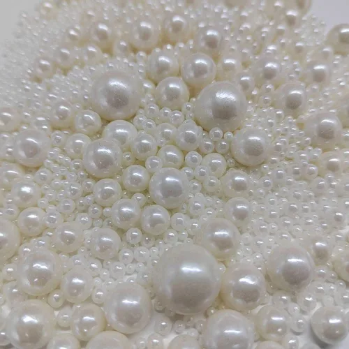Miniatura 17 de Gránulos comestibles de azúcar de perlas azul real, dulces de tamaño mezclado para hornear, decoraciones comestibles para pasteles, coberturas