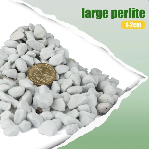 Miniatura 2 de Doter Perlita gruesa orgánica para plantas (0.4 a 0.8 pulgadas de diámetro), mezcla de acondicionador de aditivo natural para suelos