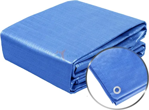 TANG Sunshades Depot - Lona de protección solar, color azul, plateado, blanco y marrón, 10