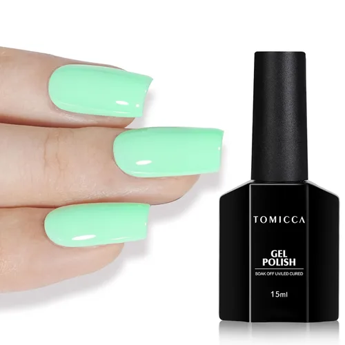 Miniatura 49 de TOMICCA Capa superior de gel mate, 0.5 onzas líquidas, acabado mate para esmalte de uñas de gel, remojar LED UV para curar de larga duración