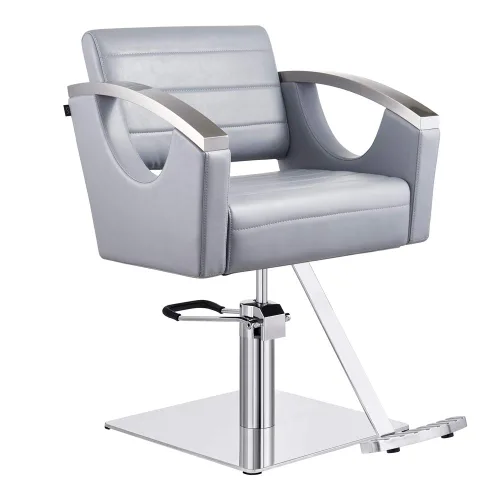 Silla de salón de belleza Silla de belleza hidráulica para salón de diseño europeo - Bello-G Gris