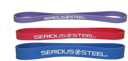 Bandas de resistencia cortas - 12" por Serious Steel Fitness Establecer