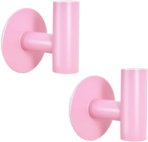 Miniatura 14 de Vuzvuv Ganchos adhesivos para toallas de acero inoxidable SUS304 de níquel cepillado, resistentes al agua, gancho autoadhesivo para bata de baño