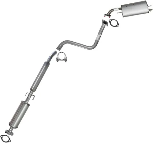 Miniatura 13 de Northeastern Exhaust Kit de sistema de escape de tubo delantero, resonador y silenciador de acero inoxidable compatible con Chevrolet Aveo5