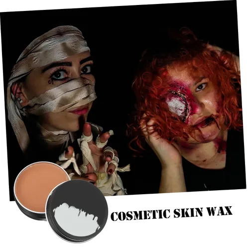 Miniatura 4 de 1pc Maquillaje Cera Bruja Pintura Cara Maquillaje Halloween Maquillaje Halloween Maquillaje Sangre Gel Halloween Maquillaje Sangre Calavera Pintura