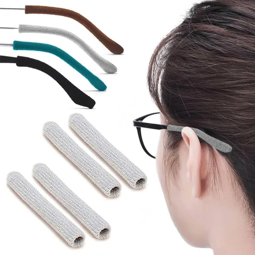 Miniatura 9 de 4 pares de almohadillas suaves para los oídos, antideslizantes, de algodón, para los ojos, almohadillas cómodas para las orejas, almohadillas 4