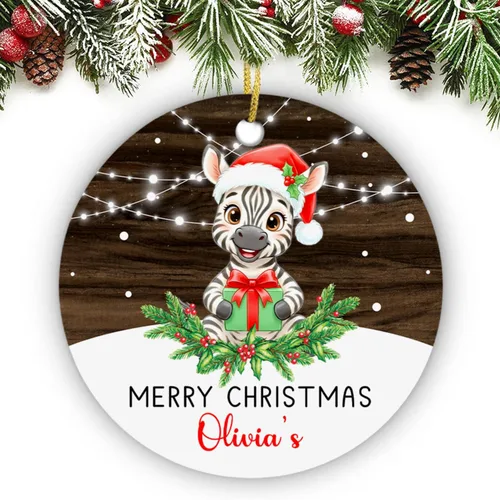 Miniatura 11 de Adorno personalizado de segunda Navidad de pingüino bebé 2026, regalo de decoración de pingüino bebé para bebés recién nacidos, nombre personalizado