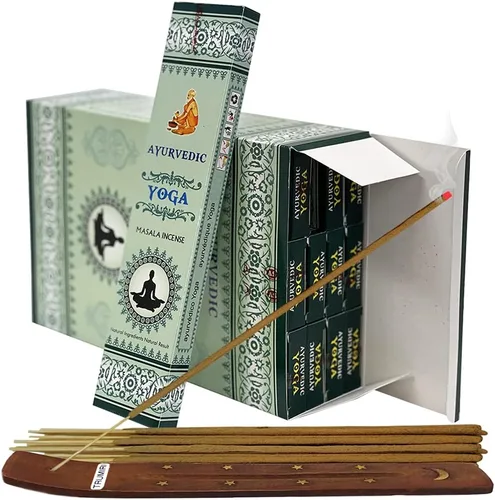 Miniatura 11 de Dragons Blood Inciense Sticks and Holder Bundle Ayurvedic Hand Made Insence Insence